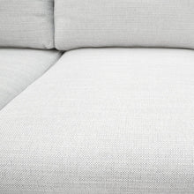 Load image into Gallery viewer, Light Textured Grey Three-Seater Sofa