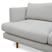 Load image into Gallery viewer, Light Textured Grey Three-Seater Sofa