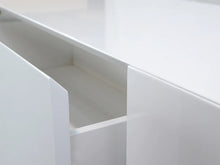 Load image into Gallery viewer, Natural &amp; White Scandinavian Entertainment Unit