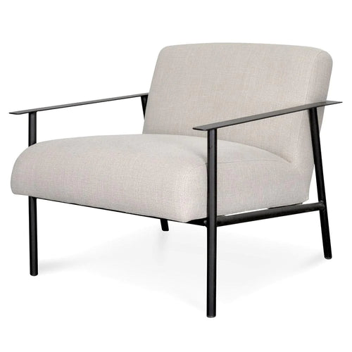 Beige Lounge Chair