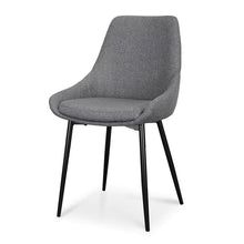 Load image into Gallery viewer, Dark Grey Dining Chair (Set of 2)