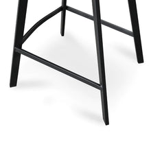 Load image into Gallery viewer, Dark Grey Fabric Bar Stool (Set of 2)