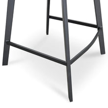 Load image into Gallery viewer, Dark Grey Fabric Bar Stool (Set of 2)