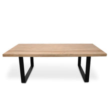 Load image into Gallery viewer, 2.4m Rustic Natural Reclaimed Dining Table