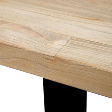 Load image into Gallery viewer, 2.4m Rustic Natural Reclaimed Dining Table