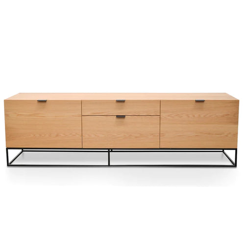 Natural Oak Entertainment Unit