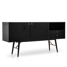 Load image into Gallery viewer, Black Buffet Unit