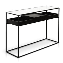 Load image into Gallery viewer, Black Metal Frame Console