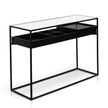Load image into Gallery viewer, Black Metal Frame Console