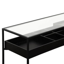 Load image into Gallery viewer, Black Metal Frame Console