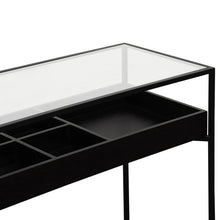 Load image into Gallery viewer, Black Metal Frame Console