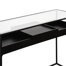 Load image into Gallery viewer, Black Metal Frame Console