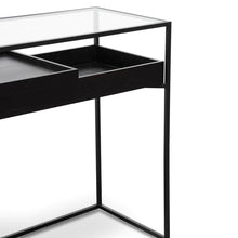 Load image into Gallery viewer, Black Metal Frame Console