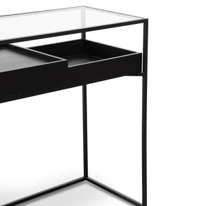 Black Metal Frame Console