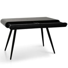 Load image into Gallery viewer, Full Black Narrow Wood Console Table
