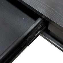 Load image into Gallery viewer, Full Black Narrow Wood Console Table