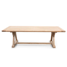 Load image into Gallery viewer, 2.4m Reclaimed Elm Wood Dining Table