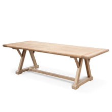 Load image into Gallery viewer, 2.4m Reclaimed Elm Wood Dining Table