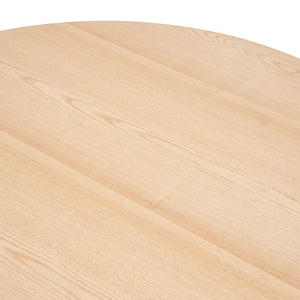 1m Round Natural Dining Table