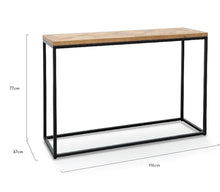 Load image into Gallery viewer, European Oak Console Table