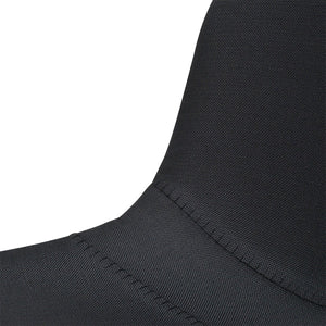 Black Fabric Bar Stool (Set of 2)