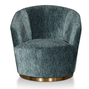 Emerald Green Fabric Lounge Chair