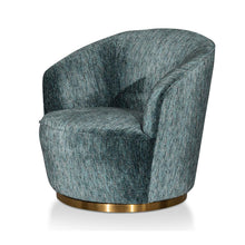 Load image into Gallery viewer, Emerald Green Fabric Lounge Chair