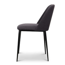 Load image into Gallery viewer, Charcoal Grey Dining Chair