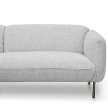 Load image into Gallery viewer, Light Grey Spec Three-Seater Fabric Sofa