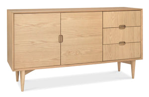 Natural Scandinavian Buffet Cabinet