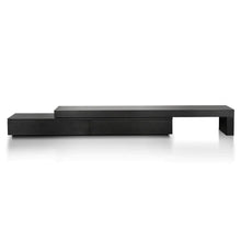 Load image into Gallery viewer, Black Oak Extendable Entertainment Unit