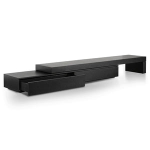 Black Oak Extendable Entertainment Unit