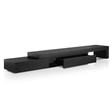 Load image into Gallery viewer, Black Oak Extendable Entertainment Unit