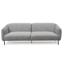 Load image into Gallery viewer, Dark Spec Grey Three-Seater Sofa