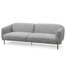 Load image into Gallery viewer, Dark Spec Grey Three-Seater Sofa