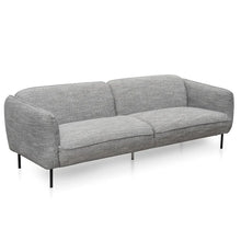 Load image into Gallery viewer, Dark Spec Grey Three-Seater Sofa