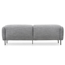 Load image into Gallery viewer, Dark Spec Grey Three-Seater Sofa