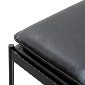 Black Ottoman