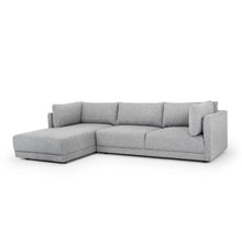 Load image into Gallery viewer, Graphite Grey Three-Seater Left Chaise Sofa