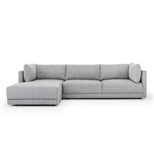 Load image into Gallery viewer, Graphite Grey Three-Seater Left Chaise Sofa