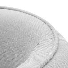 Load image into Gallery viewer, Light Textured Grey Two-Seater Fabric Sofa