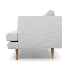 Load image into Gallery viewer, Light Textured Grey Three-Seater Sofa