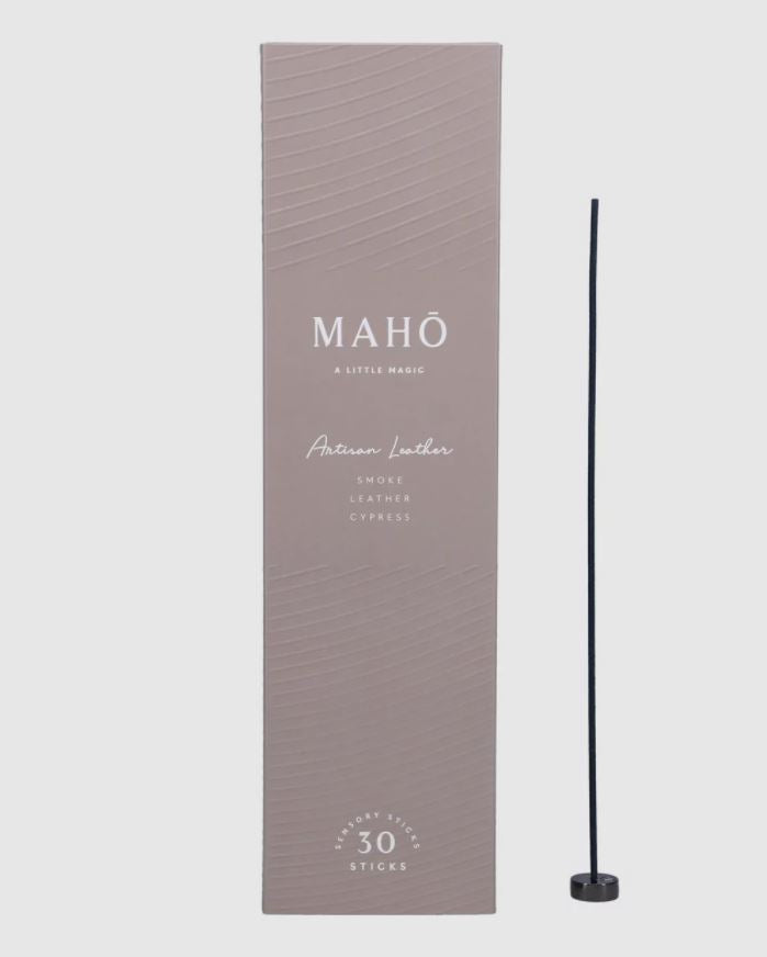 Mahō Artisan Leather Incense Sticks and Burner Set