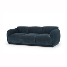 Load image into Gallery viewer, Dusty Blue Three-Seater Sofa