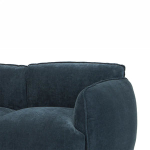 Dusty Blue Three-Seater Sofa