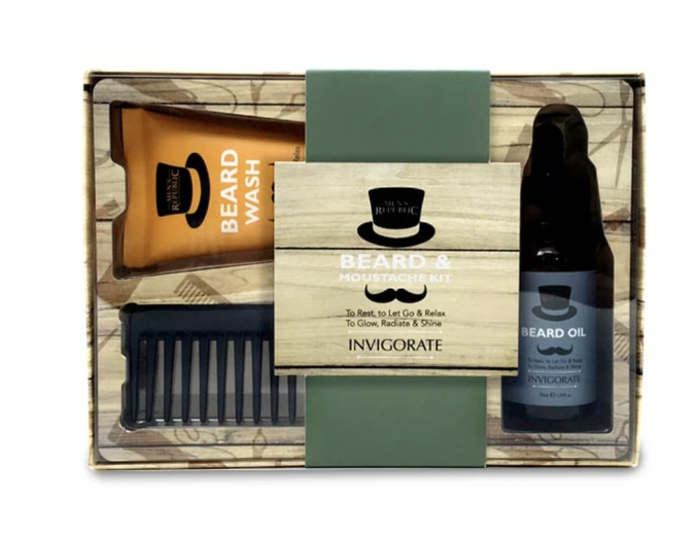 Men's Republic Grooming Kit - Beard & Moustache Care