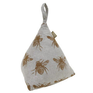 Honey Bee Door Stop Mustard