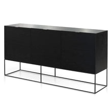 Load image into Gallery viewer, Black Oak Veneer Buffet Unit