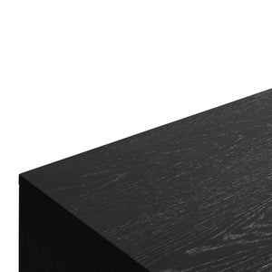 Black Oak Veneer Buffet Unit