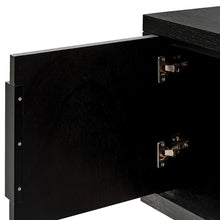 Load image into Gallery viewer, Textured Espresso Black Entertainment Unit